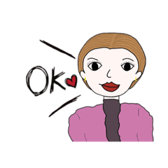 [LINEスタンプ] Girls voice