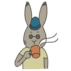 [LINEスタンプ] 目指せカフェオーナー！カルダビットくん