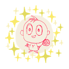 [LINEスタンプ] ベイビくん