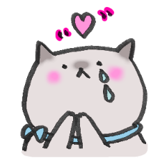 [LINEスタンプ] ぽちゃねこリリィ