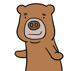 [LINEスタンプ] くまのクマノリ君3