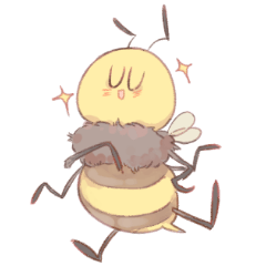 [LINEスタンプ] チュアンファ蜜蜂ちゃん