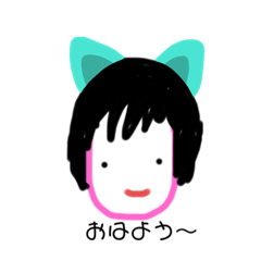 [LINEスタンプ] 子供の描く絵