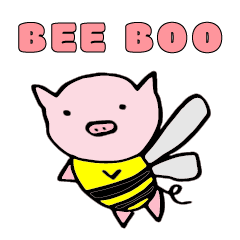 [LINEスタンプ] Bee Booの画像（メイン）