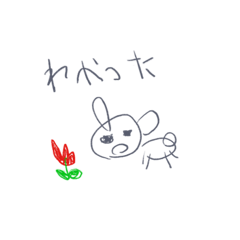 [LINEスタンプ] 幼児なりきりセットです