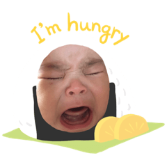 [LINEスタンプ] 2歳までのI’mhungry