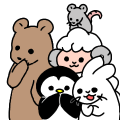 [LINEスタンプ] どうぶつたちのスタンプ！！！！！
