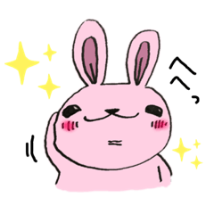 [LINEスタンプ] うさぎのモモちゃん！