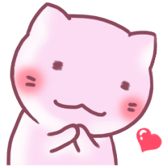 [LINEスタンプ] ほんわかネコの優しい気持ち
