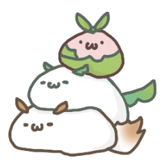 [LINEスタンプ] もちねこズのゆるいスタンプ