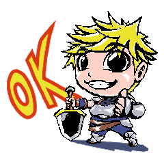 [LINEスタンプ] ファンタジー戦士