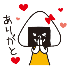 [LINEスタンプ] 使いやすい☆にぎりっ娘。のラインスタンプ