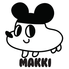 [LINEスタンプ] すごいMAKKI