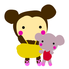 [LINEスタンプ] バレエライフ