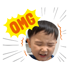 [LINEスタンプ] 憎めない顔スタンプ