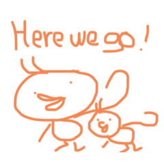 [LINEスタンプ] いいたいひとこと英語版