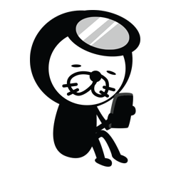 [LINEスタンプ] ラッコの少年