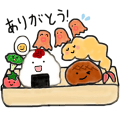 [LINEスタンプ] 毎日使える♡お弁当フレンズ