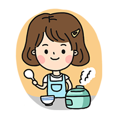 [LINEスタンプ] 新米主婦の一日
