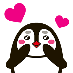[LINEスタンプ] なんか普通の動物シリーズ・ペンギン母さん