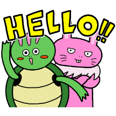 [LINEスタンプ] ジェニー＆ポム