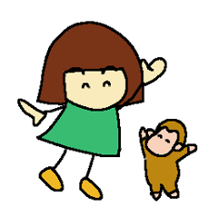 [LINEスタンプ] おかっぱちゃん vol.2