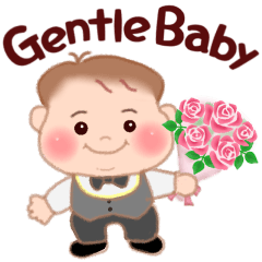 [LINEスタンプ] Gentle Babyの画像（メイン）