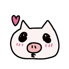 [LINEスタンプ] ぶたぶた子の可愛いスタンプ