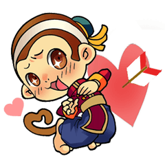 [LINEスタンプ] 元気ハツラツな動物たち
