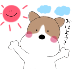 [LINEスタンプ] ジャックラッセル テリアのはやて   2