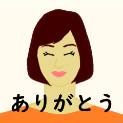 [LINEスタンプ] 女性キャラの日常のあいさつ