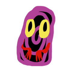 [LINEスタンプ] ゆかいなゆかいな怪物たち