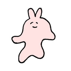 [LINEスタンプ] 博多弁だよ！ウサエさん