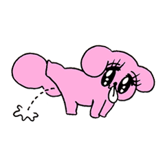 [LINEスタンプ] ばか犬と妖精