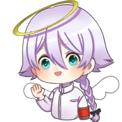 [LINEスタンプ] 天使くんと悪魔くんたち