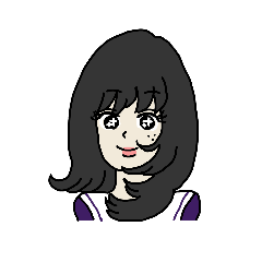 [LINEスタンプ] ドキッ！クラスの清楚な女の子