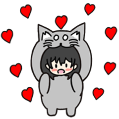 [LINEスタンプ] 日常会話に使える着ぐるみ猫