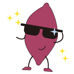 [LINEスタンプ] サングラスをかけた野菜たち