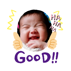 [LINEスタンプ] 芽依ちゃ-------