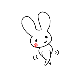 [LINEスタンプ] ウサギのうっさぎ