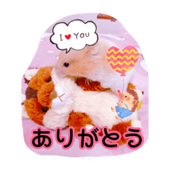 [LINEスタンプ] はるちゃんと動物達