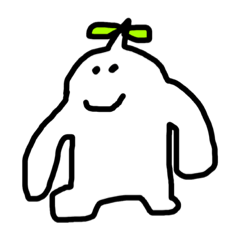 [LINEスタンプ] はっぱマン