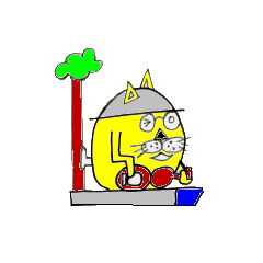 [LINEスタンプ] リメイク キャットのウクレレ時間