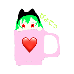 [LINEスタンプ] ミニノンちゃん手描きスタンプVol.1
