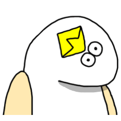 [LINEスタンプ] 謎の生き物 〜鳥？人間？〜 5