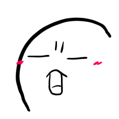 [LINEスタンプ] 眉間にしわ。