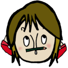 [LINEスタンプ] 木彫りちゃん ツンデレ茶髪の女の子