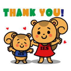 [LINEスタンプ] IES英会話のオリジナルスタンプです。
