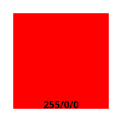 [LINEスタンプ] 色標本スタンプ 赤付近①の画像（メイン）