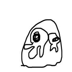 [LINEスタンプ] 白くて丸い